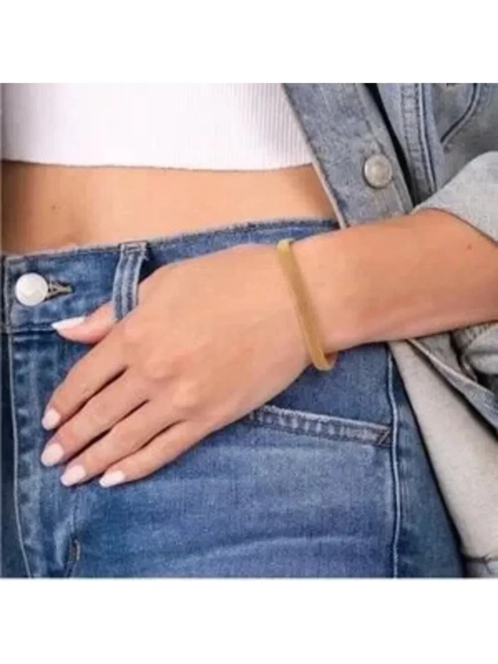 Gold 18k Gold Plated Mesh Bracelet